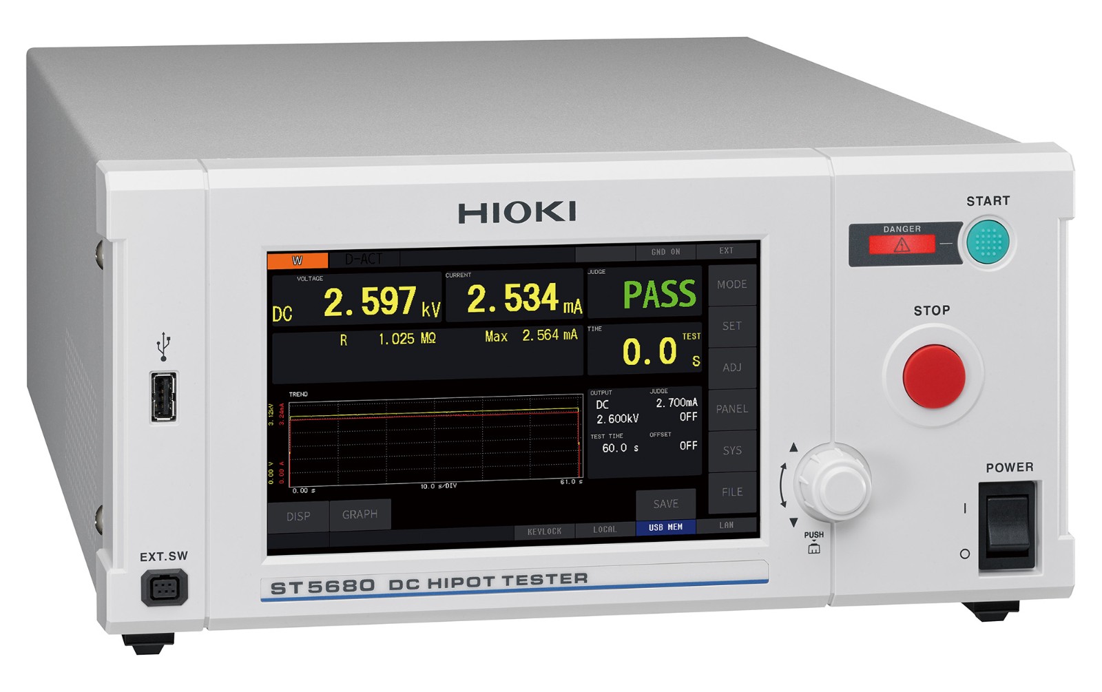 日置-HIOKI  直流耐壓絕緣電阻測(cè)試儀ST5680